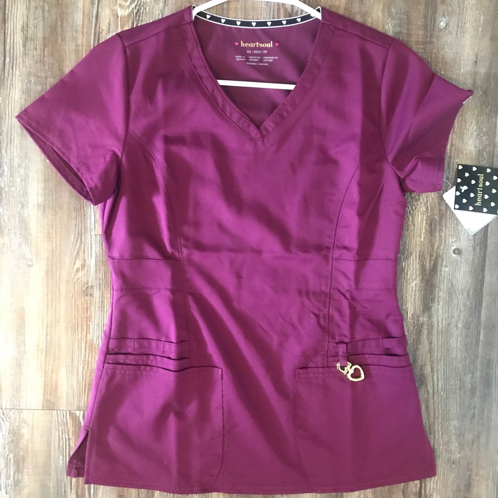 Heartsoul Scrub Top